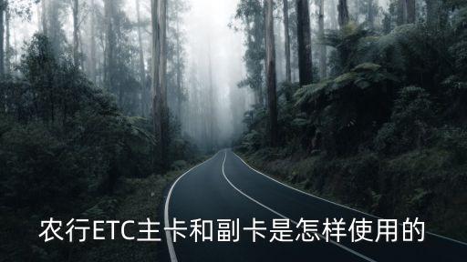 農(nóng)行etc怎么用，農(nóng)行etc到底怎么使用第一次用啥也不知道