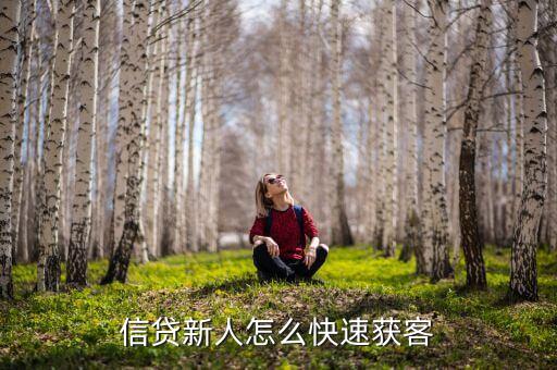 新手信貸員怎么找客戶，我是一名信貸員剛?cè)胄性鯓硬拍苷业娇蛻舭?/></a></span><span id=