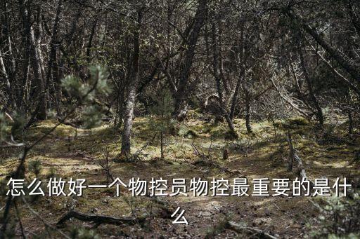 全方面自救卡怎么做，怎么做好一個物控員物控最重要的是什么