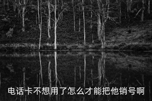 怎么打電話注銷卡手機卡，可以直接撥10086人工服務(wù)臺注銷電話卡嗎