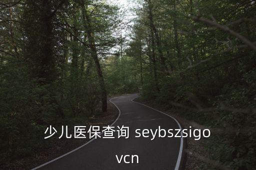 少兒醫(yī)保查詢 seybszsigovcn
