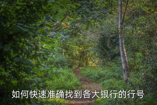 銀行的行號(hào)怎么查詢，銀行聯(lián)行號(hào)是用什么查詢系統(tǒng)