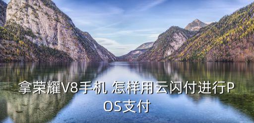 云閃付怎么在pos機上用，云閃付在哪些POS機上可用