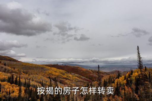 按揭的房子不想要了怎么賣，如果我的房子還在按揭當(dāng)中想賣出去請問手續(xù)是怎樣辦的