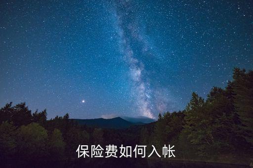 支付保險費怎么入賬，保險公司支付單位車輛的保險費如何入賬