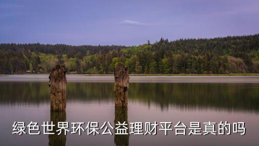 綠色公益理財(cái)怎么樣，綠化帶理財(cái)怎么樣