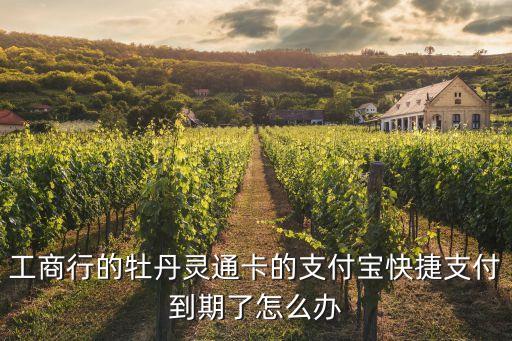 工銀靈通卡過期怎么辦，工商銀行的牡丹靈通銀行卡有有效期麻有效期過了怎么辦