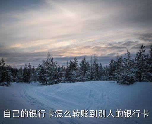 銀行怎么轉(zhuǎn)賬到其他銀行，怎么把銀行卡的錢轉(zhuǎn)到別的銀行卡上