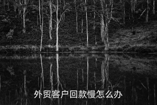 外貿客戶回款慢怎么辦
