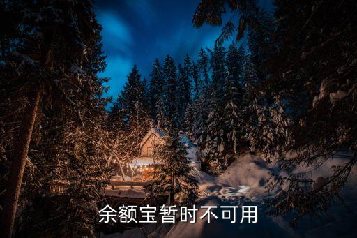 余額寶怎么用不了，余額寶里有錢為什么余額寶沒法付錢