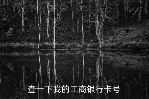 查一下我的工商銀行卡號