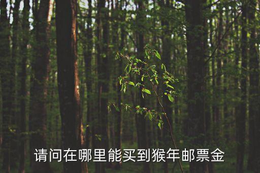 怎么樣可以買(mǎi)到猴年的郵票，請(qǐng)問(wèn)在哪里能買(mǎi)到猴年郵票金