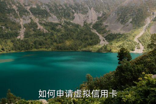 阿里巴巴虛擬信用卡怎么申請，阿里信用卡怎么申請
