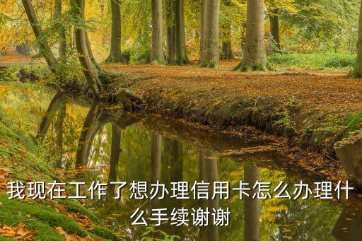 剛參加工作怎么申請信用卡，打工的該如何申請信用卡