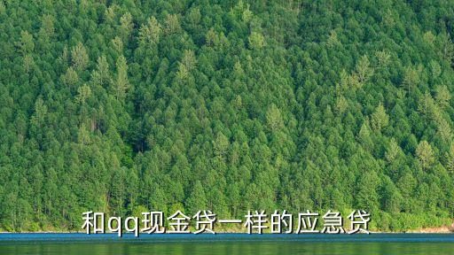 應(yīng)急易借貸款怎么樣，和qq現(xiàn)金貸一樣的應(yīng)急貸