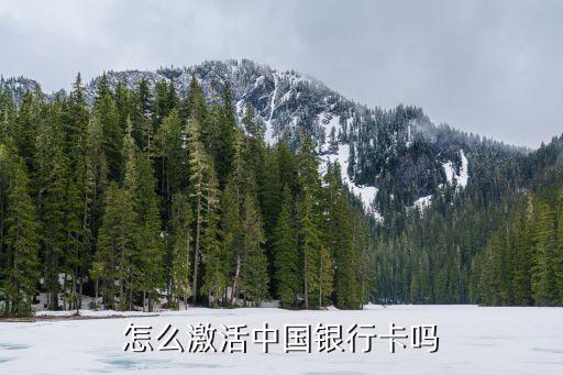 95566怎么激活卡，中國銀行借記卡95566可以激活嗎