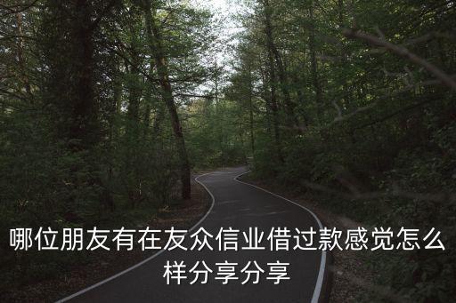 武漢和眾信業(yè)怎么樣，哪位朋友有在友眾信業(yè)借過(guò)款感覺(jué)怎么樣分享分享