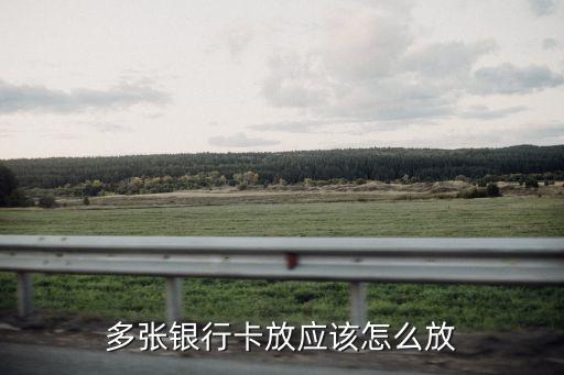 多張銀行卡放應(yīng)該怎么放