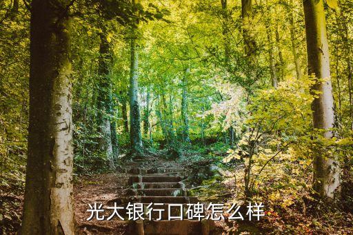 光大銀行口碑怎么樣