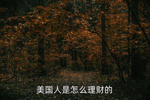 美國人怎么理財，美國人是怎么理財?shù)?/></a></span><span id=