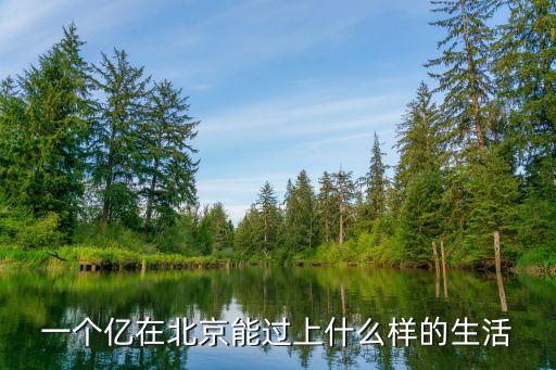 一億怎么生活，如果你有1億你最想干什么