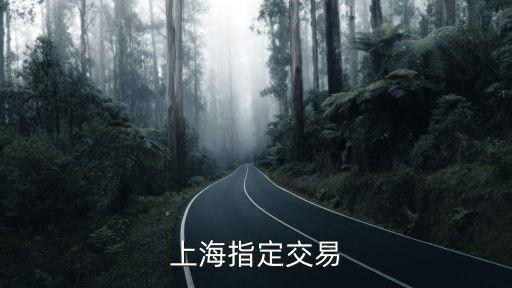 上海指定交易