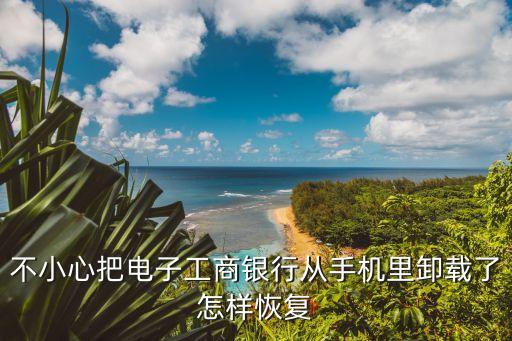 手機(jī)工商錯誤刪掉了怎么辦，不小心把電子工商銀行從手機(jī)里卸載了怎樣恢復(fù)