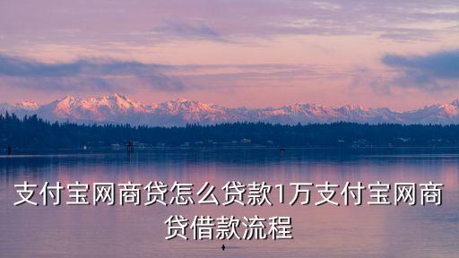 網(wǎng)上怎么貸款10000元，在手機(jī)上要怎樣申請才能借到10000元貸款
