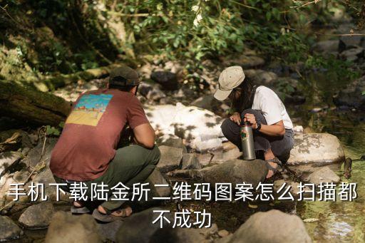 手機(jī)下載陸金所二維碼圖案怎么掃描都不成功
