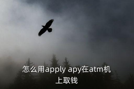 怎么用apply apy在atm機(jī)上取錢(qián)