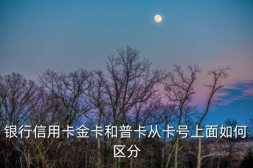 怎么分別普卡，肉眼如何分辨該卡是普卡金卡還是白金卡