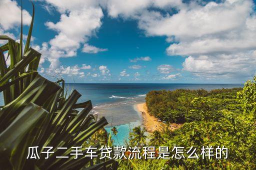 瓜子二手車怎么貸款，瓜子二手車貸款流程是怎么樣的