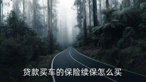 貸款買(mǎi)車的保險(xiǎn)續(xù)保怎么買(mǎi)