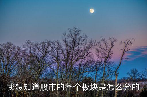 我想知道股市的各個(gè)板塊是怎么分的