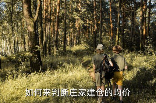 怎么查看莊家建倉價格，怎樣看莊家建倉成本股票
