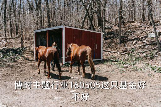 博時主題行業(yè)160505這只基金好不好
