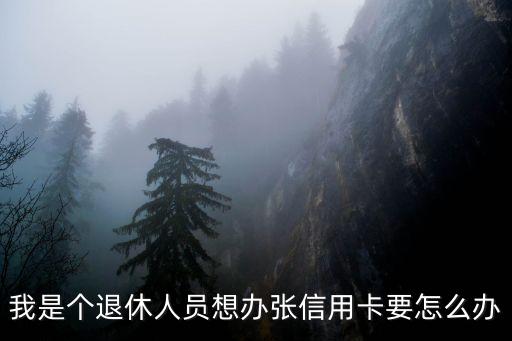 杭州社保退休怎么辦理信用卡，退休人員怎么辦理信用卡