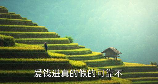 愛錢進(jìn)真的假的可靠不