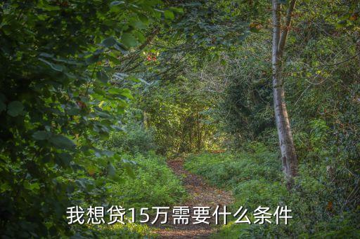 怎么快速貸款15萬(wàn)，我想貸款15萬(wàn)不知道該怎么貸款在哪里貸款