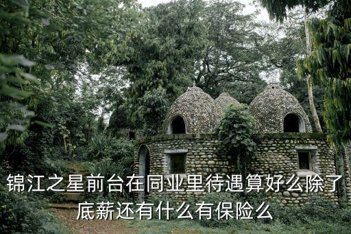 錦江之星前臺在同業(yè)里待遇算好么除了底薪還有什么有保險么