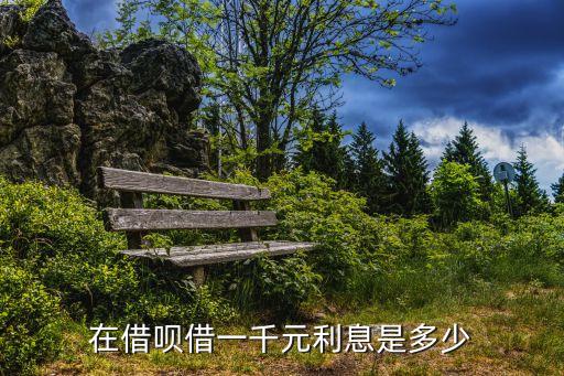 螞蟻借唄7000利息怎么算，螞蟻借唄的利息如何