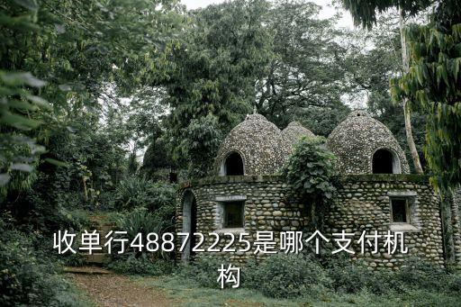 收單行48872225是哪個支付機構