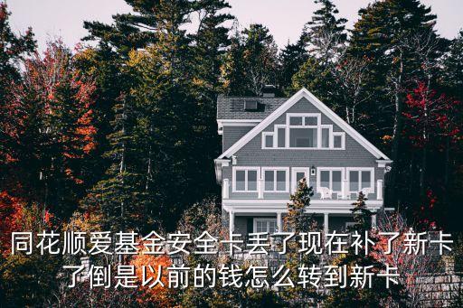 同花順愛(ài)基金安全卡丟了現(xiàn)在補(bǔ)了新卡了倒是以前的錢怎么轉(zhuǎn)到新卡