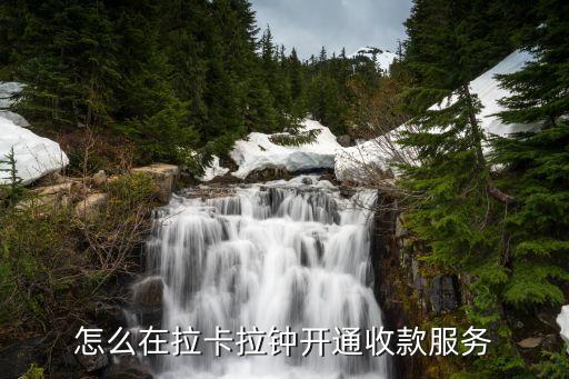 拉卡拉怎么收款，拉卡拉手機(jī)刷卡器怎么收款