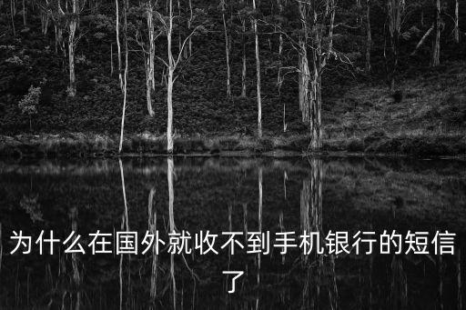為什么在國外就收不到手機(jī)銀行的短信了