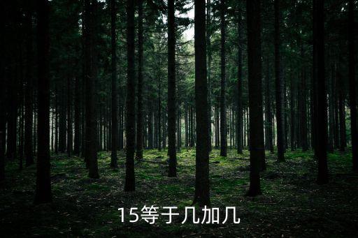 15怎么算等于多少，15等于幾