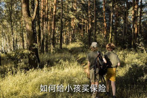 孩子保險(xiǎn)怎么買，如何給小孩買保險(xiǎn)