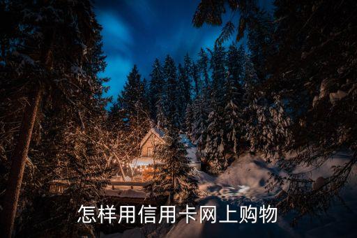 怎樣用信用卡網(wǎng)上購物