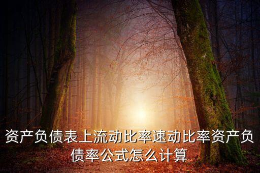 流動(dòng)負(fù)債率怎么算，流動(dòng)負(fù)債率大概是多少