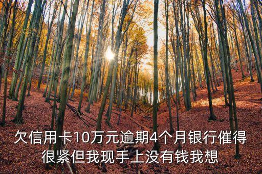 逾期怎么找銀行協(xié)商，信用卡逾期了現(xiàn)在還不上了怎么和銀行協(xié)商
